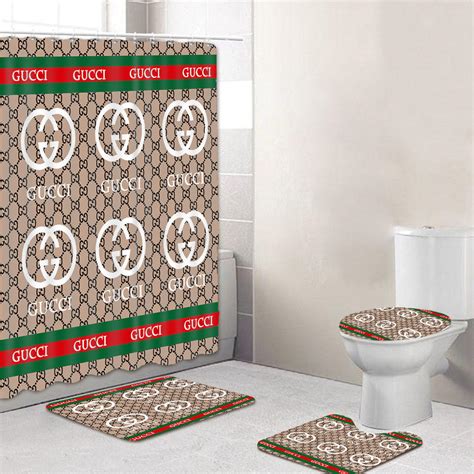 gucci bathroom rug set